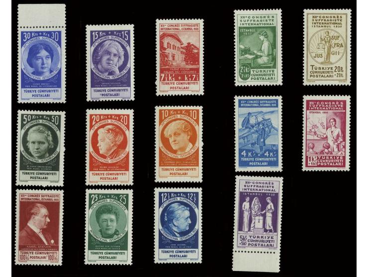20 pa. - 100 k., unhinged mint, 2 k. missing, fine