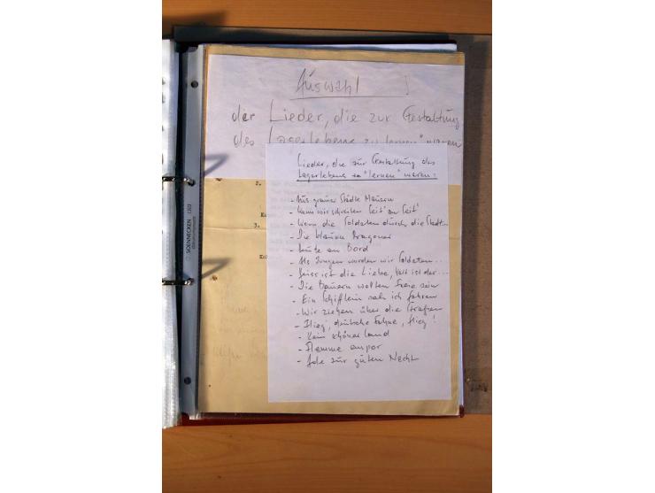 1936, BERLIN: Interessante Dokumentation eines Teilnehmers des Internationalen Jugendzeltlager während der Olympischen Spiele