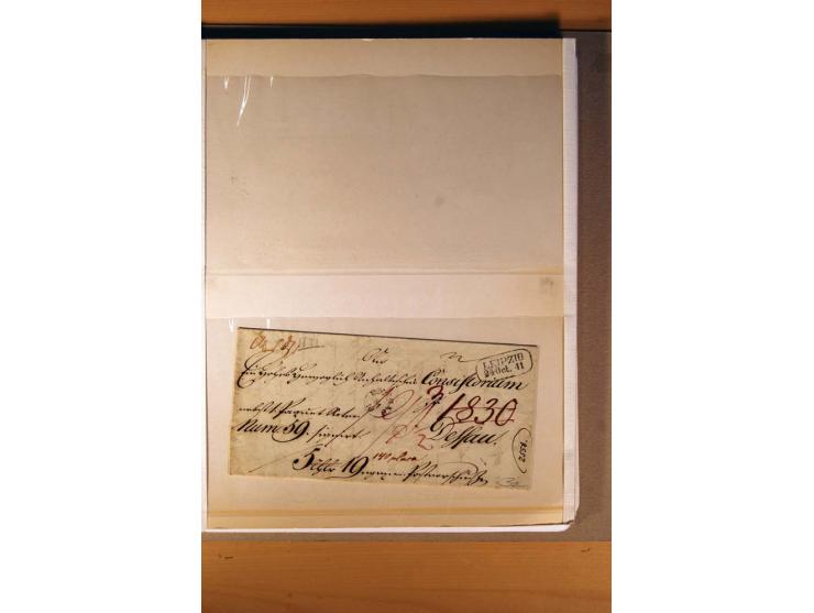 1849/1920, ungebrauchte, postfrische und gestempelte Sammlung  mit vielen Besonderheiten inkl. einiger Briefe und Karten;  da