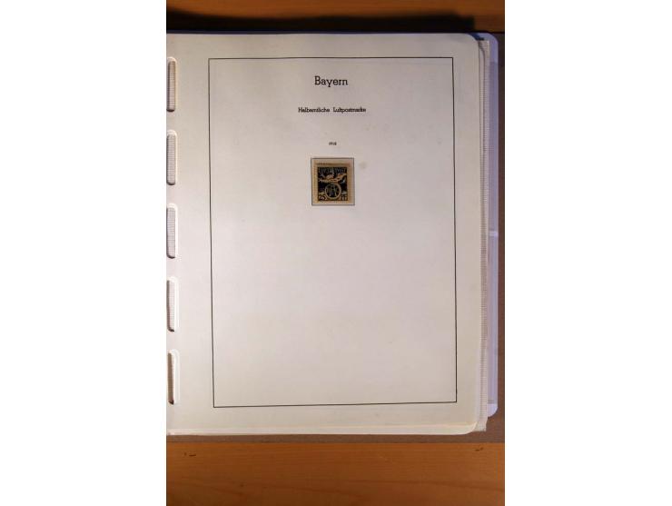 1849/1920, ungebrauchte, postfrische und gestempelte Sammlung  mit vielen Besonderheiten inkl. einiger Briefe und Karten;  da