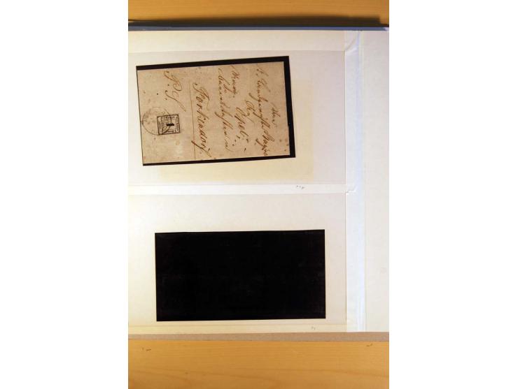 1849/1920, ungebrauchte, postfrische und gestempelte Sammlung  mit vielen Besonderheiten inkl. einiger Briefe und Karten;  da