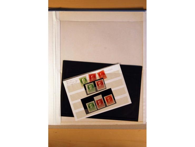 1849/1920, ungebrauchte, postfrische und gestempelte Sammlung  mit vielen Besonderheiten inkl. einiger Briefe und Karten;  da