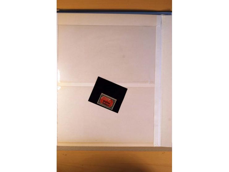 1849/1920, ungebrauchte, postfrische und gestempelte Sammlung  mit vielen Besonderheiten inkl. einiger Briefe und Karten;  da
