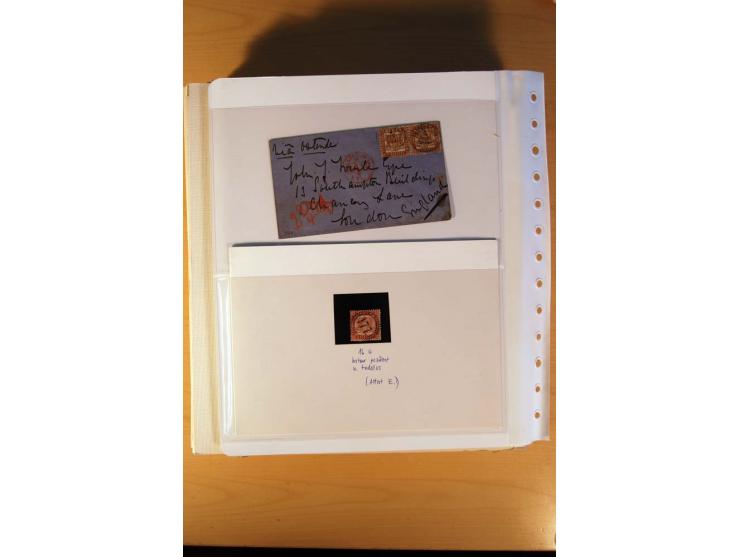 Baden, Thurn und Taxis und Würrtemberg, ungebrauchte und gestempelte Sammlung mit  Briefen dabei viele bessere Werte u.a. Bad