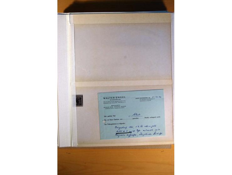 Norddeutsche Staaten und NDP, ungebrauchte und gestempelte Sammlung inklusive einiger Briefe; dabei viele bessere Werte, u.a.