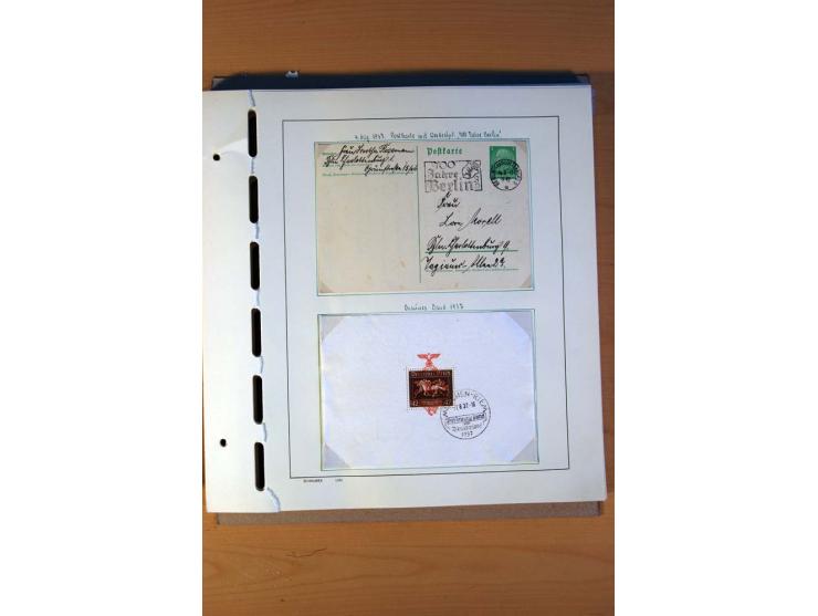 1872/1945, gestempelte und ganz wenig ungebrauchte, in den Hauptnummern  kpl. bis überkpl. Sammlung incl. Dienst mit wenigen 
