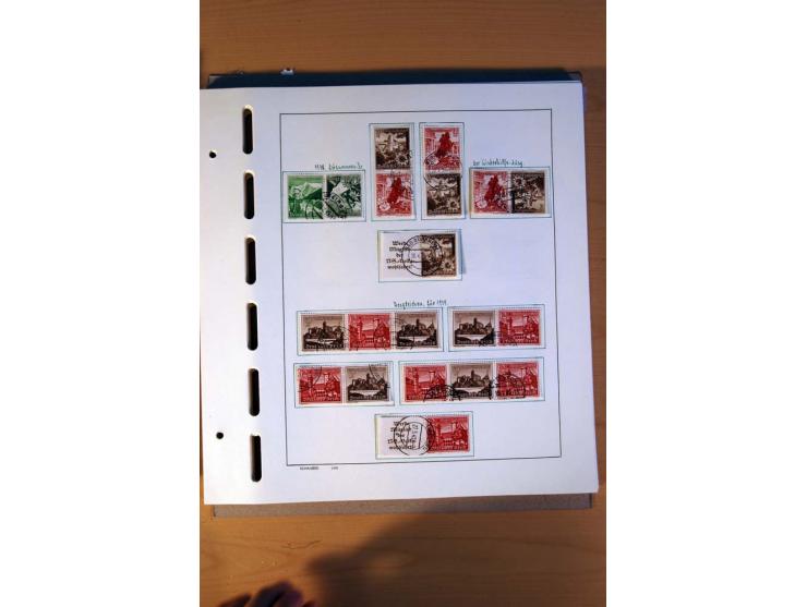 1872/1945, gestempelte und ganz wenig ungebrauchte, in den Hauptnummern  kpl. bis überkpl. Sammlung incl. Dienst mit wenigen 
