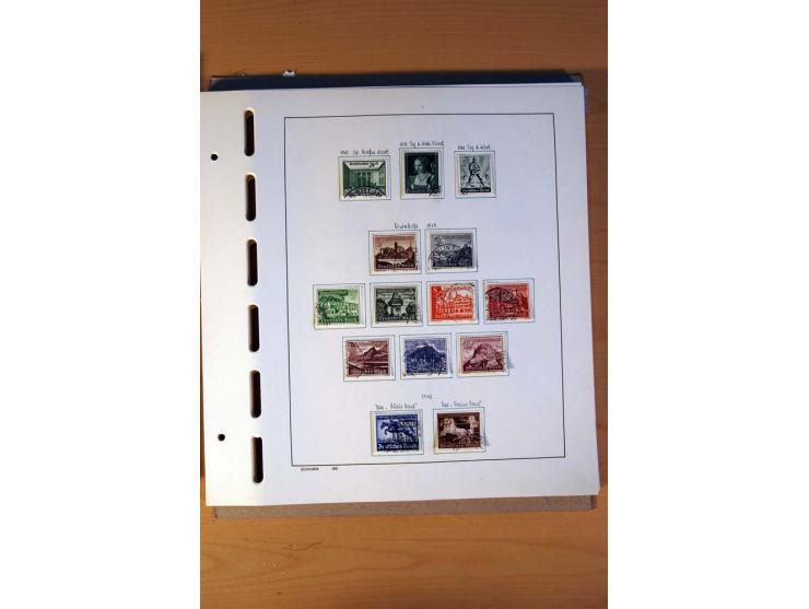 1872/1945, gestempelte und ganz wenig ungebrauchte, in den Hauptnummern  kpl. bis überkpl. Sammlung incl. Dienst mit wenigen 