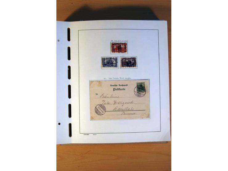 1872/1945, gestempelte und ganz wenig ungebrauchte, in den Hauptnummern  kpl. bis überkpl. Sammlung incl. Dienst mit wenigen 