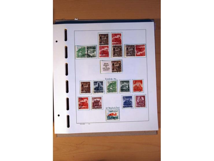 1872/1945, gestempelte und ganz wenig ungebrauchte, in den Hauptnummern  kpl. bis überkpl. Sammlung incl. Dienst mit wenigen 