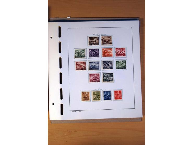1872/1945, gestempelte und ganz wenig ungebrauchte, in den Hauptnummern  kpl. bis überkpl. Sammlung incl. Dienst mit wenigen 
