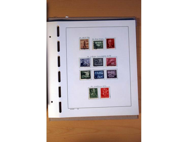 1872/1945, gestempelte und ganz wenig ungebrauchte, in den Hauptnummern  kpl. bis überkpl. Sammlung incl. Dienst mit wenigen 