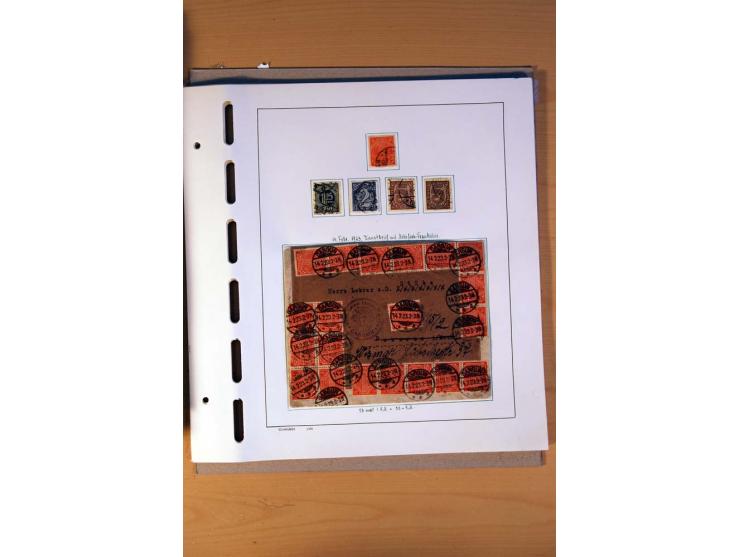 1872/1945, gestempelte und ganz wenig ungebrauchte, in den Hauptnummern  kpl. bis überkpl. Sammlung incl. Dienst mit wenigen 