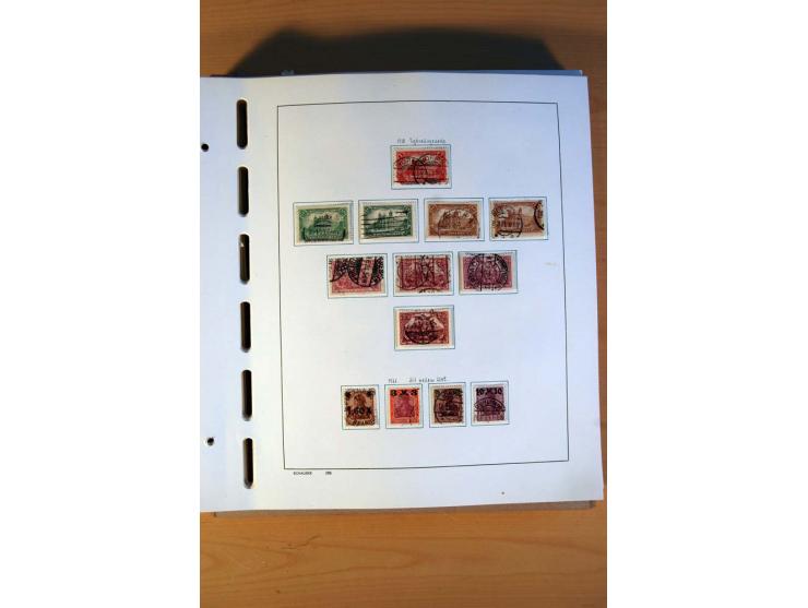 1872/1945, gestempelte und ganz wenig ungebrauchte, in den Hauptnummern  kpl. bis überkpl. Sammlung incl. Dienst mit wenigen 