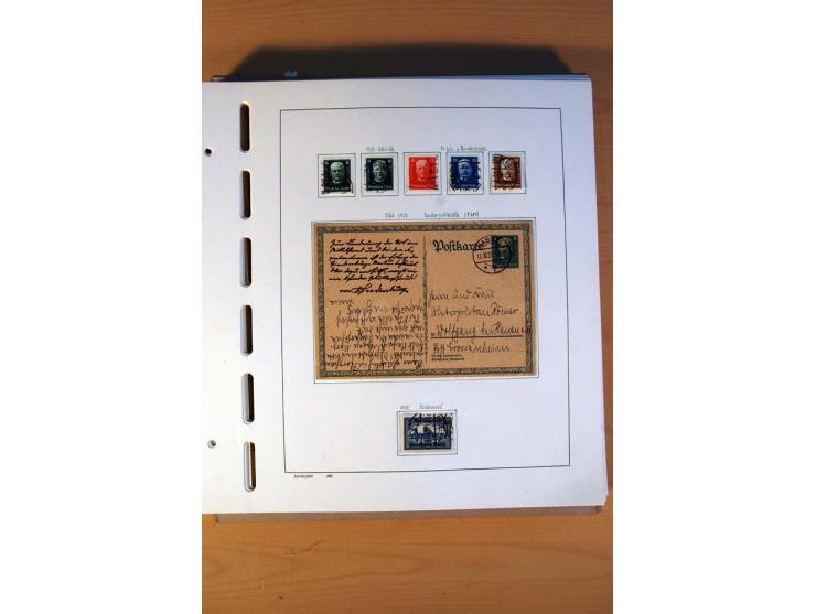 1872/1945, gestempelte und ganz wenig ungebrauchte, in den Hauptnummern  kpl. bis überkpl. Sammlung incl. Dienst mit wenigen 