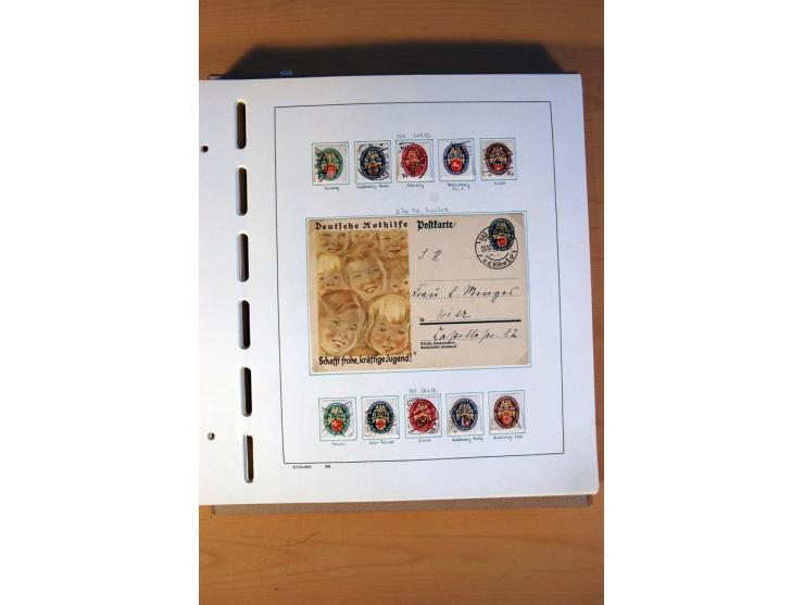 1872/1945, gestempelte und ganz wenig ungebrauchte, in den Hauptnummern  kpl. bis überkpl. Sammlung incl. Dienst mit wenigen 