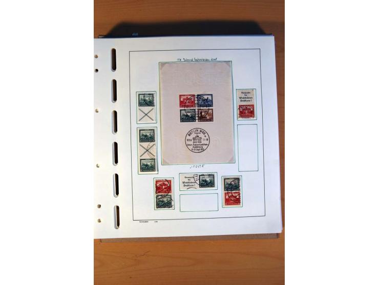 1872/1945, gestempelte und ganz wenig ungebrauchte, in den Hauptnummern  kpl. bis überkpl. Sammlung incl. Dienst mit wenigen 