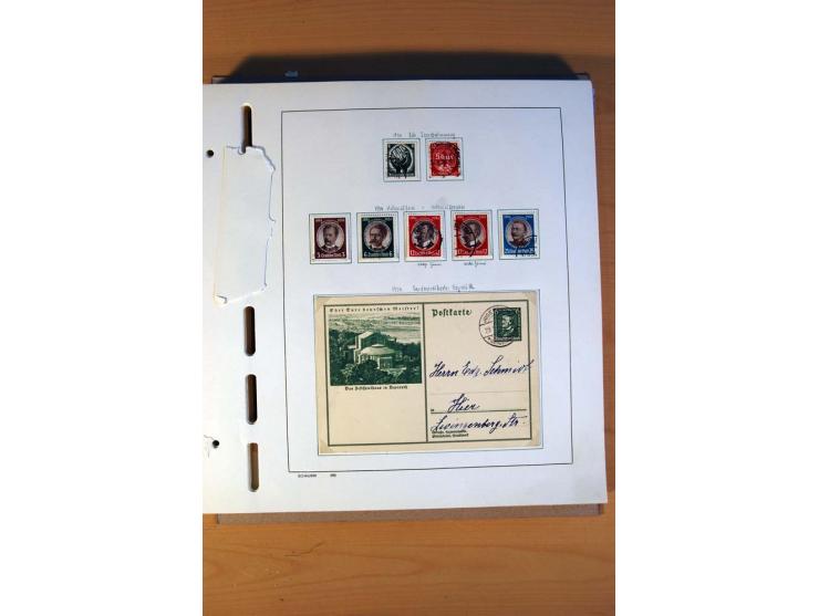 1872/1945, gestempelte und ganz wenig ungebrauchte, in den Hauptnummern  kpl. bis überkpl. Sammlung incl. Dienst mit wenigen 