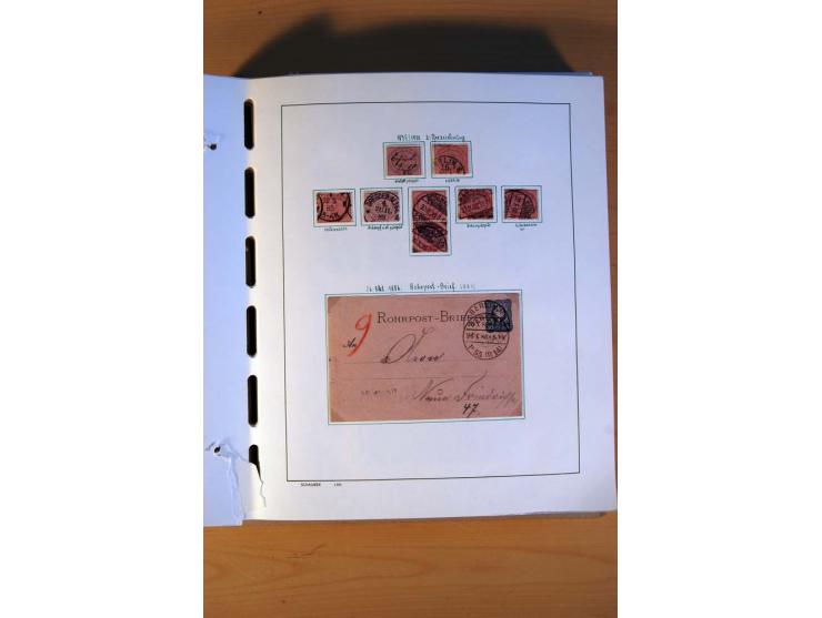 1872/1945, gestempelte und ganz wenig ungebrauchte, in den Hauptnummern  kpl. bis überkpl. Sammlung incl. Dienst mit wenigen 