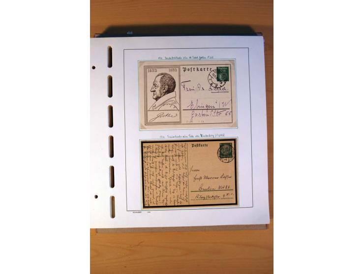 1872/1945, gestempelte und ganz wenig ungebrauchte, in den Hauptnummern  kpl. bis überkpl. Sammlung incl. Dienst mit wenigen 
