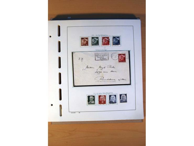1872/1945, gestempelte und ganz wenig ungebrauchte, in den Hauptnummern  kpl. bis überkpl. Sammlung incl. Dienst mit wenigen 