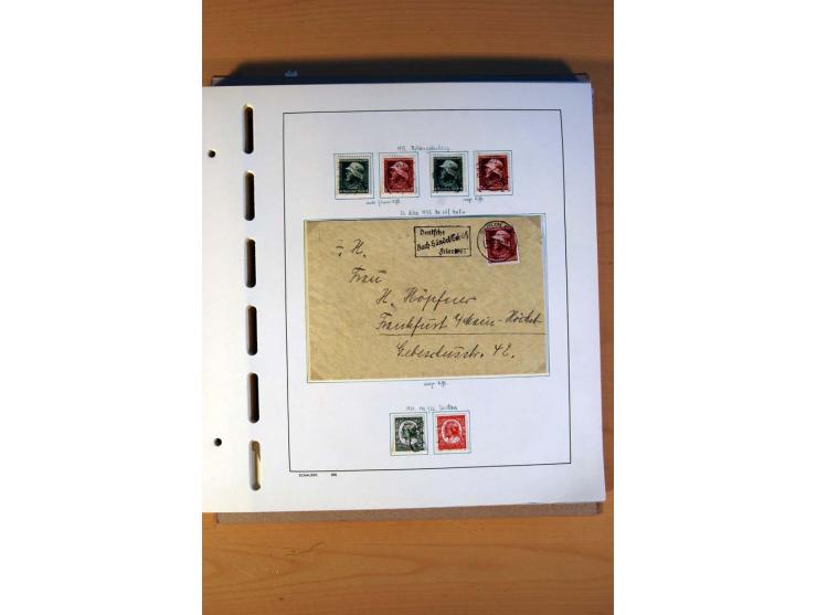 1872/1945, gestempelte und ganz wenig ungebrauchte, in den Hauptnummern  kpl. bis überkpl. Sammlung incl. Dienst mit wenigen 