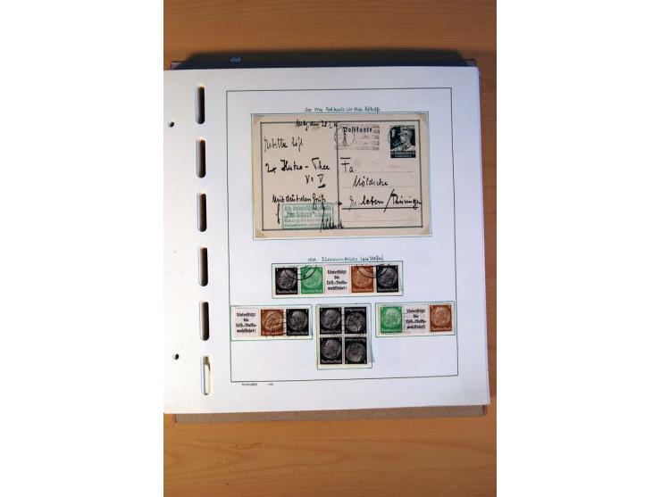 1872/1945, gestempelte und ganz wenig ungebrauchte, in den Hauptnummern  kpl. bis überkpl. Sammlung incl. Dienst mit wenigen 