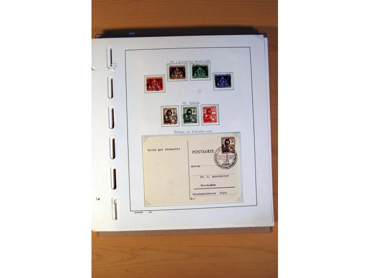 1872/1945, gestempelte und ganz wenig ungebrauchte, in den Hauptnummern  kpl. bis überkpl. Sammlung incl. Dienst mit wenigen 