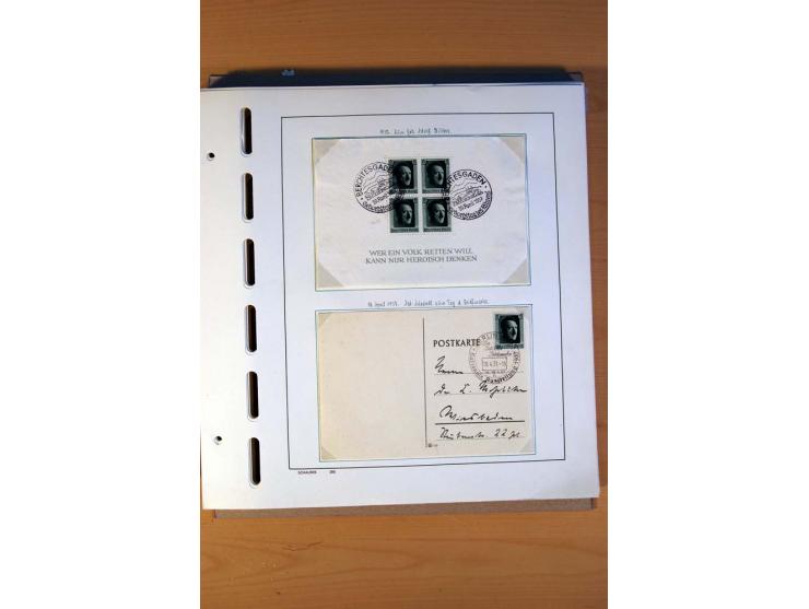 1872/1945, gestempelte und ganz wenig ungebrauchte, in den Hauptnummern  kpl. bis überkpl. Sammlung incl. Dienst mit wenigen 