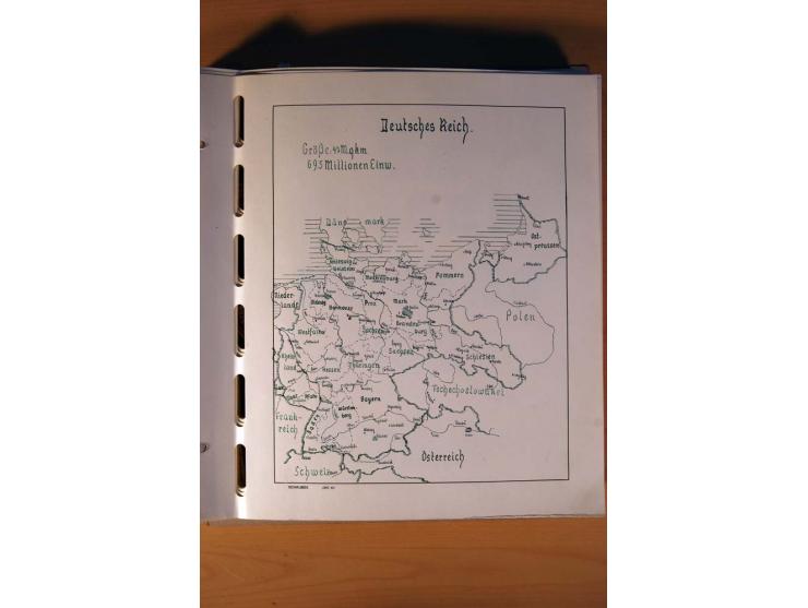 1872/1945, gestempelte Sammlung mit einigen ungebrauchten, bis auf wenige Werte kpl. incl. Dienst mit teils besseren Farben, 