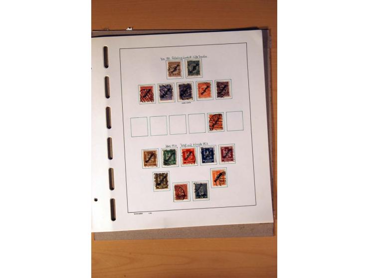 1872/1945, gestempelte Sammlung mit einigen ungebrauchten, bis auf wenige Werte kpl. incl. Dienst mit teils besseren Farben, 