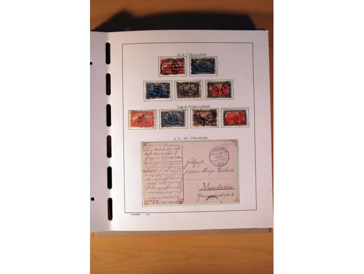 1872/1945, gestempelte Sammlung mit einigen ungebrauchten, bis auf wenige Werte kpl. incl. Dienst mit teils besseren Farben, 