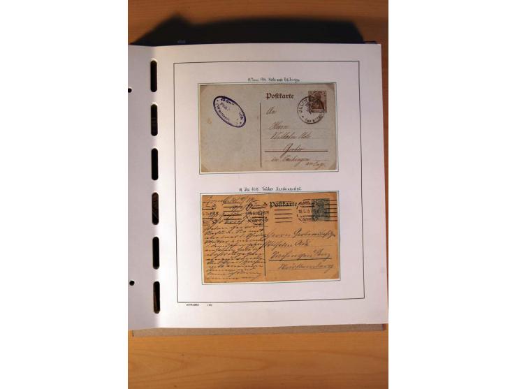 1872/1945, gestempelte Sammlung mit einigen ungebrauchten, bis auf wenige Werte kpl. incl. Dienst mit teils besseren Farben, 