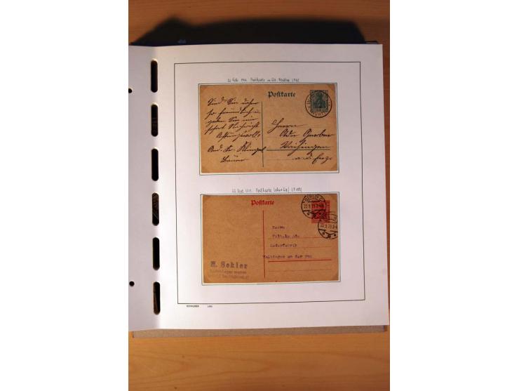1872/1945, gestempelte Sammlung mit einigen ungebrauchten, bis auf wenige Werte kpl. incl. Dienst mit teils besseren Farben, 