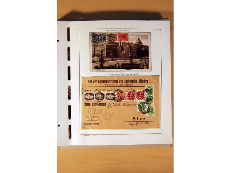 1872/1945, gestempelte Sammlung mit einigen ungebrauchten, bis auf wenige Werte kpl. incl. Dienst mit teils besseren Farben, 