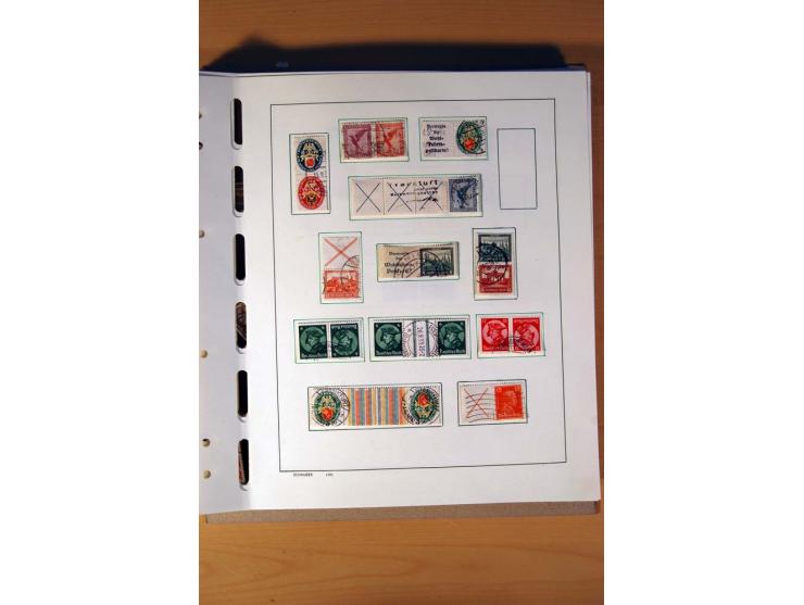 1872/1945, gestempelte Sammlung mit einigen ungebrauchten, bis auf wenige Werte kpl. incl. Dienst mit teils besseren Farben, 