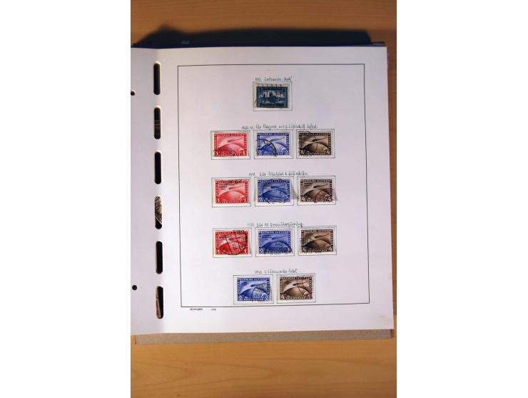 1872/1945, gestempelte Sammlung mit einigen ungebrauchten, bis auf wenige Werte kpl. incl. Dienst mit teils besseren Farben, 