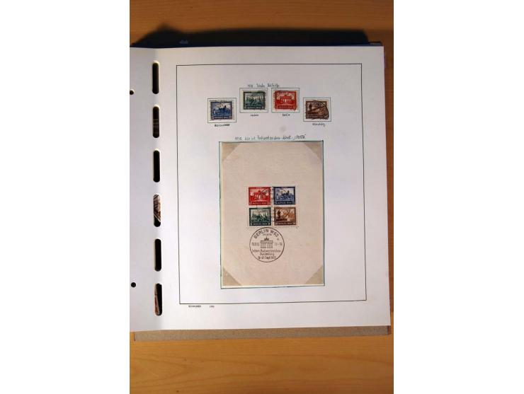 1872/1945, gestempelte Sammlung mit einigen ungebrauchten, bis auf wenige Werte kpl. incl. Dienst mit teils besseren Farben, 