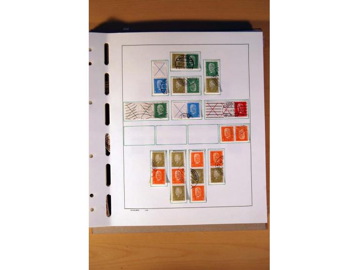 1872/1945, gestempelte Sammlung mit einigen ungebrauchten, bis auf wenige Werte kpl. incl. Dienst mit teils besseren Farben, 
