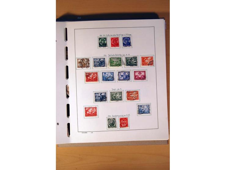 1872/1945, gestempelte Sammlung mit einigen ungebrauchten, bis auf wenige Werte kpl. incl. Dienst mit teils besseren Farben, 
