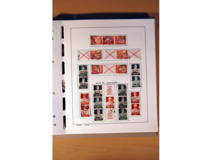 1872/1945, gestempelte Sammlung mit einigen ungebrauchten, bis auf wenige Werte kpl. incl. Dienst mit teils besseren Farben, 