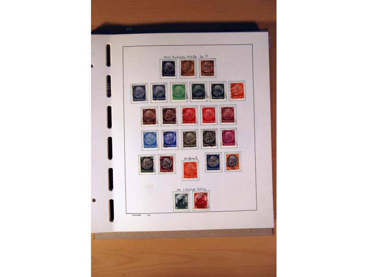 1872/1945, gestempelte Sammlung mit einigen ungebrauchten, bis auf wenige Werte kpl. incl. Dienst mit teils besseren Farben, 