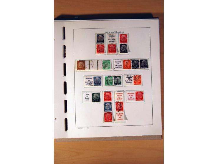1872/1945, gestempelte Sammlung mit einigen ungebrauchten, bis auf wenige Werte kpl. incl. Dienst mit teils besseren Farben, 