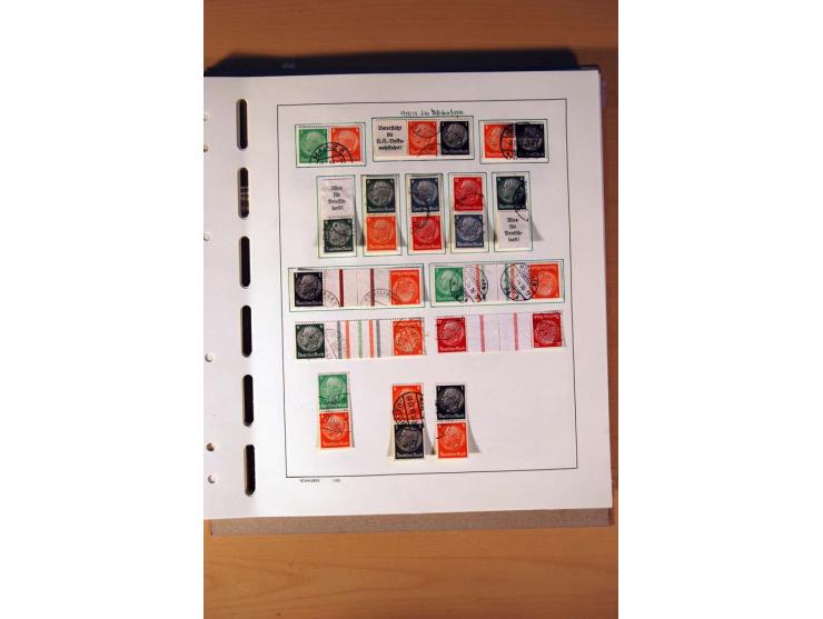 1872/1945, gestempelte Sammlung mit einigen ungebrauchten, bis auf wenige Werte kpl. incl. Dienst mit teils besseren Farben, 