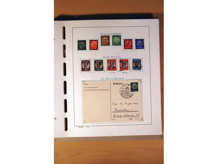 1872/1945, gestempelte Sammlung mit einigen ungebrauchten, bis auf wenige Werte kpl. incl. Dienst mit teils besseren Farben, 