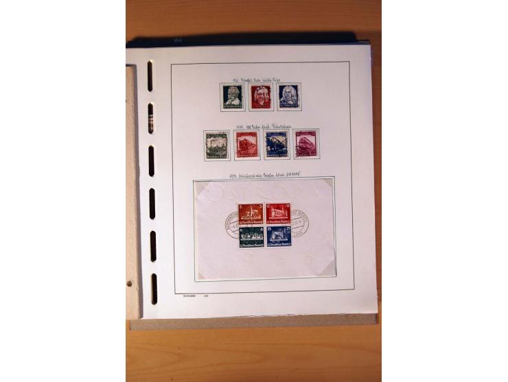 1872/1945, gestempelte Sammlung mit einigen ungebrauchten, bis auf wenige Werte kpl. incl. Dienst mit teils besseren Farben, 