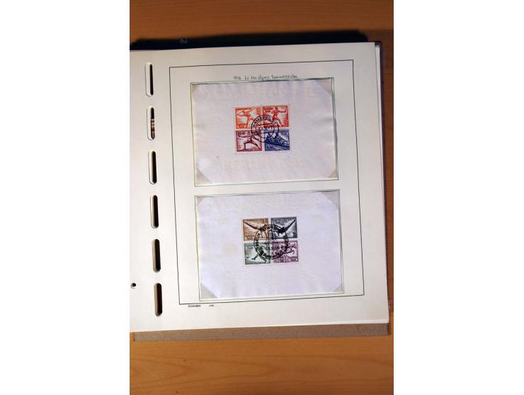 1872/1945, gestempelte Sammlung mit einigen ungebrauchten, bis auf wenige Werte kpl. incl. Dienst mit teils besseren Farben, 