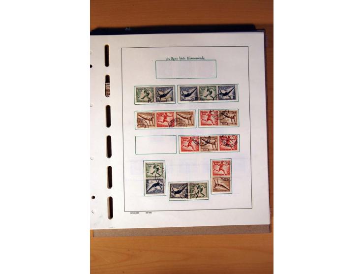 1872/1945, gestempelte Sammlung mit einigen ungebrauchten, bis auf wenige Werte kpl. incl. Dienst mit teils besseren Farben, 
