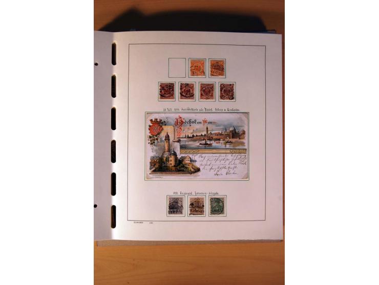 1872/1945, gestempelte Sammlung mit einigen ungebrauchten, bis auf wenige Werte kpl. incl. Dienst mit teils besseren Farben, 