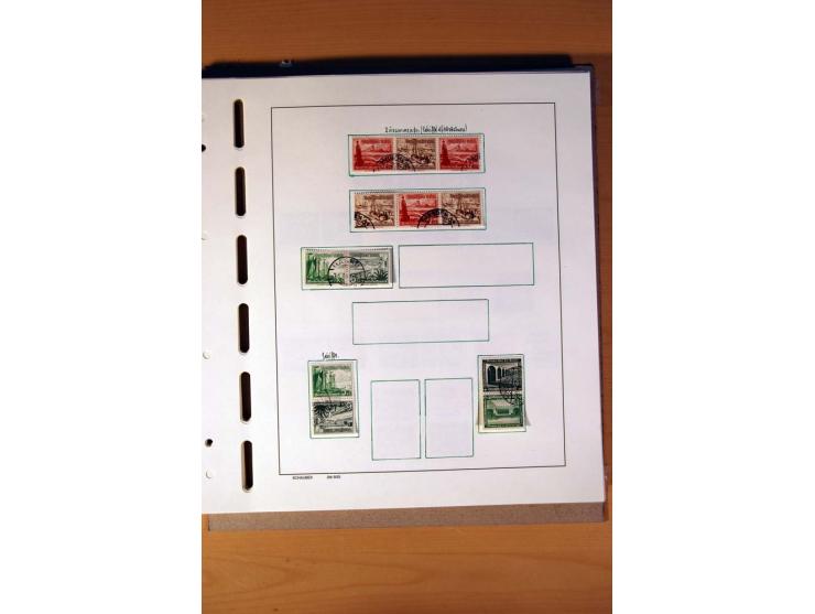 1872/1945, gestempelte Sammlung mit einigen ungebrauchten, bis auf wenige Werte kpl. incl. Dienst mit teils besseren Farben, 